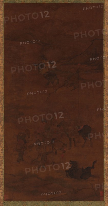 Tartar horsemen, Ming dynasty, 1368-1644. Creator: Unknown.