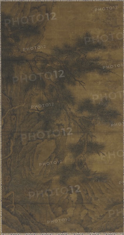 Pine and Brook, Ming dynasty, 16th century. Creator: Unknown.