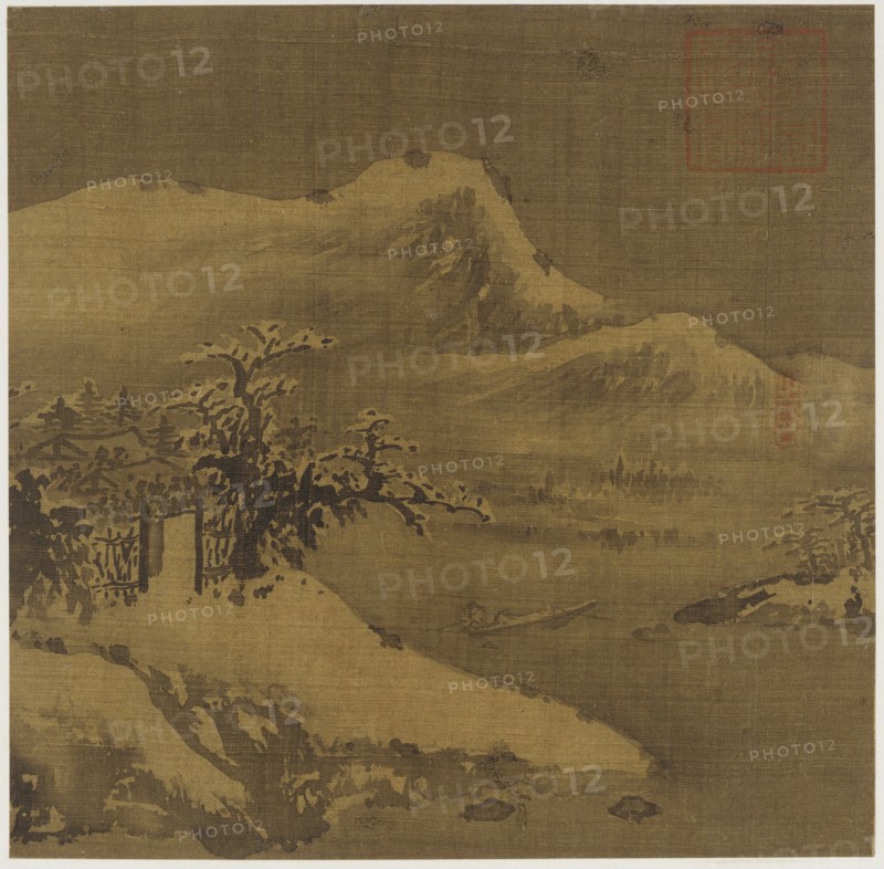 Winter landscape, Ming dynasty, 1368-1644. Creator: Unknown.