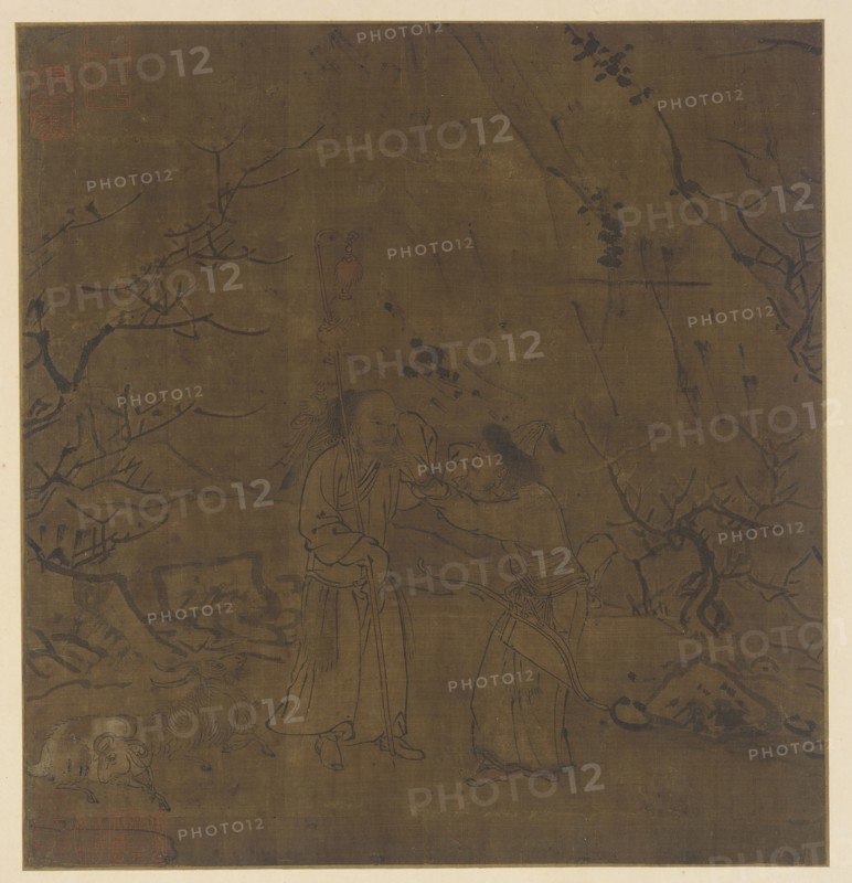 The Tearful Parting of Su Wu and Li Ling, Ming dynasty, 1368-1644. Creator: Unknown.
