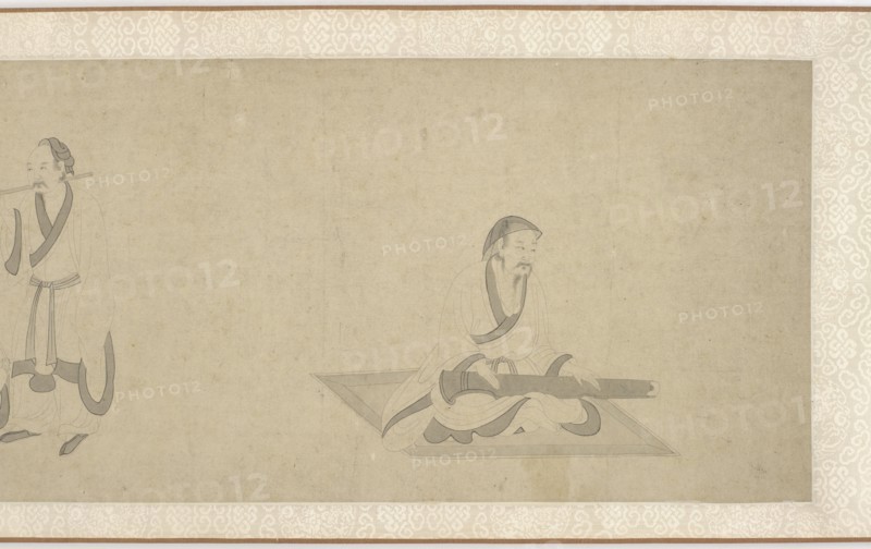Scenes from the Life of Tao Yuanming (part 2), Ming dynasty, 1368-1644. Creator: Unknown.