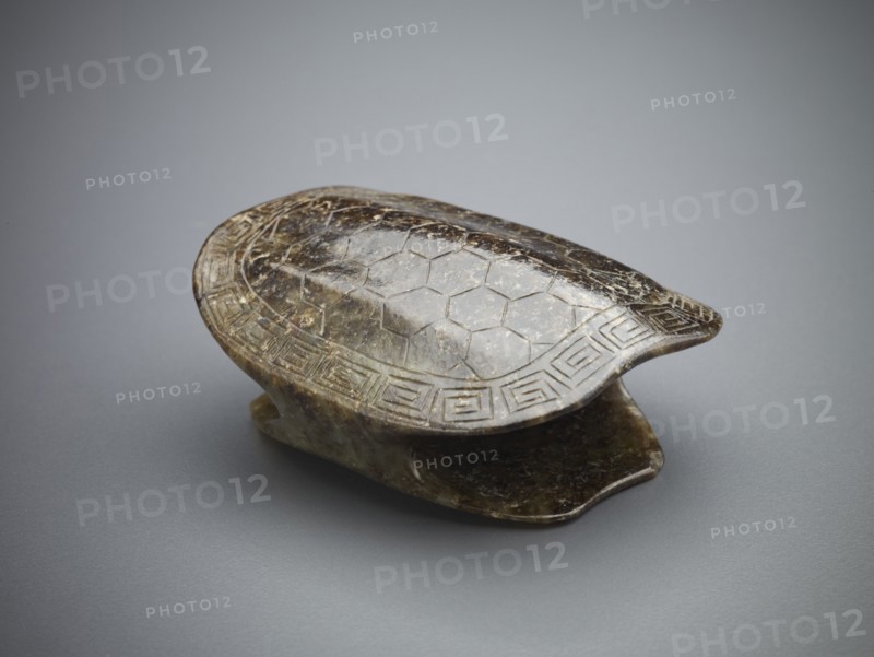 Ornament in the form of a tortoise shell, Ming dynasty, 1368-1644. Creator: Unknown.