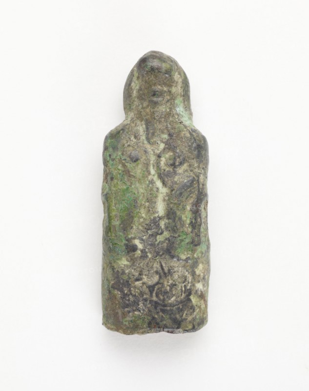 Garment hook or handle, fragment, Possibly Han dynasty, 206 BCE-220 CE. Creator: Unknown.