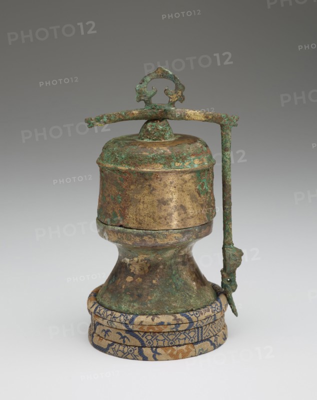Ritual vessel with cover, Possibly Han dynasty, 206 BCE-220 CE. Creator: Unknown.