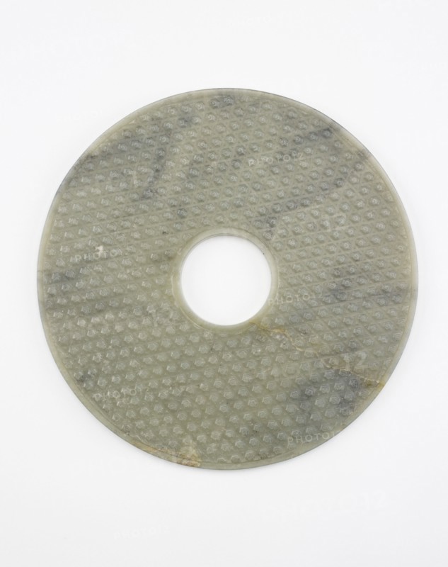 Disk (bi), Qing dynasty, 1736-1795. Creator: Unknown.