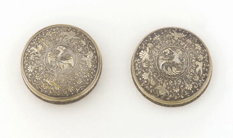 Box and cover, Tang dynasty, first half of the 8th century. Creator: Unknown.