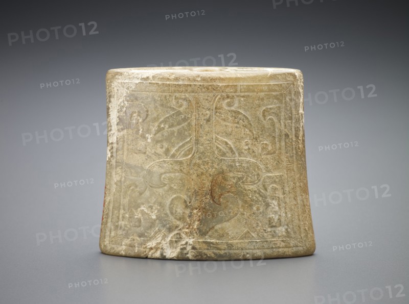 Sword fitting: scabbard ornament, Western Han dynasty, 206 BCE-9 CE. Creator: Unknown.