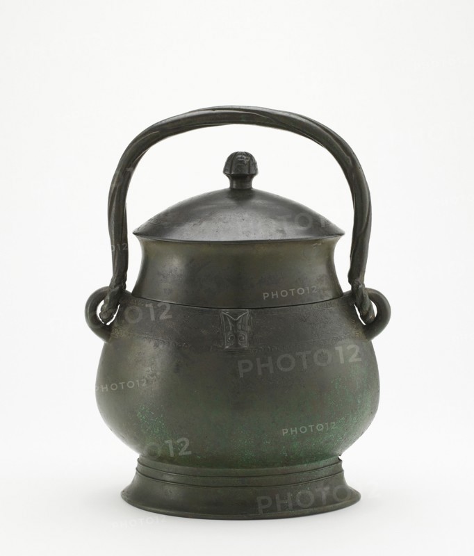 Ritual wine container with lid (you), Western Zhou dynasty, ca. late 11th century-early 10th century Creator: Unknown.