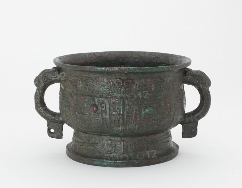 Ritual food vessel (gui), Western Zhou dynasty, 10th century BCE. Creator: Unknown.