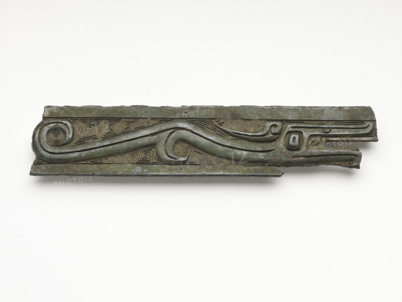 Fragment with dragon design, Western Zhou dynasty, ca. 1050-771 BCE. Creator: Unknown.