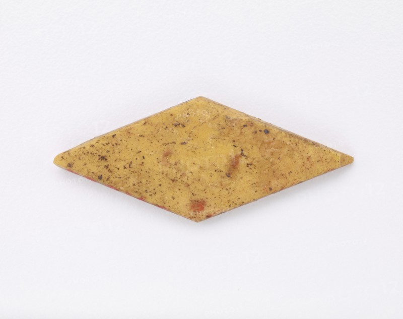 Lozenge-shaped tablet for inlay, Possibly Ptolemaic Dynasty, 305-30 BCE. Creator: Unknown.