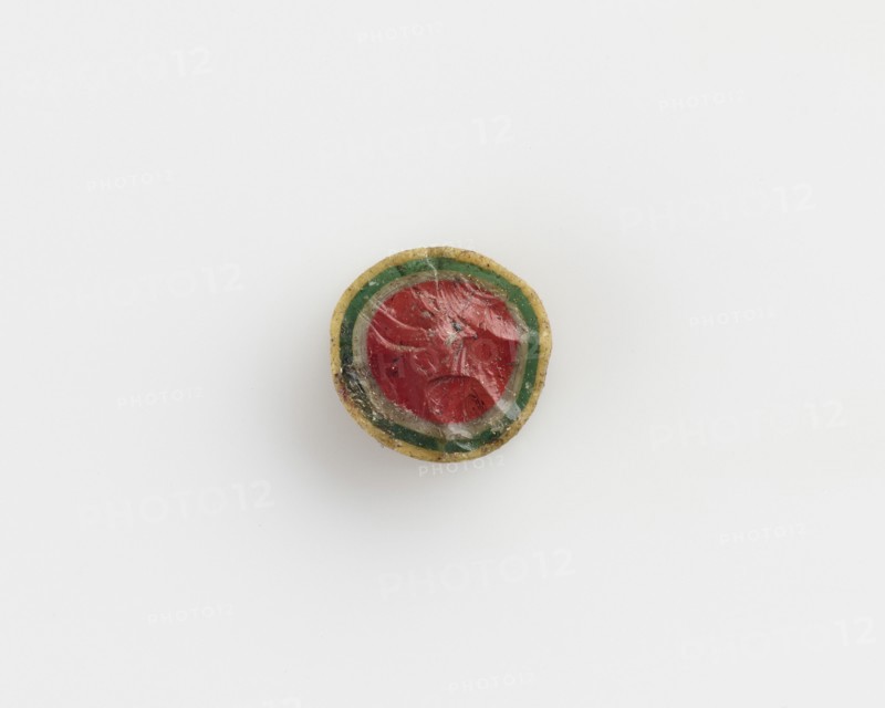 Section of a rod, Ptolemaic Dynasty or Roman Period, 305 BCE-14 CE. Creator: Unknown.