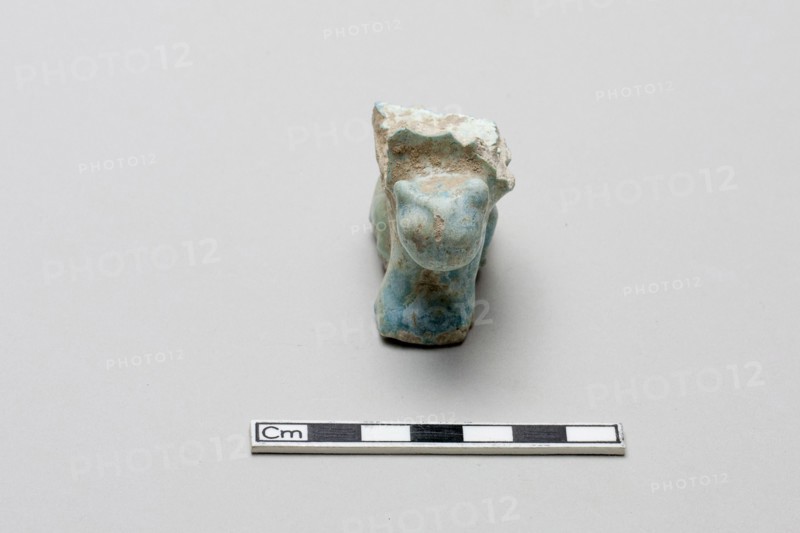 Small glazed animal, Saljuq period, early 13th century. Creator: Unknown.