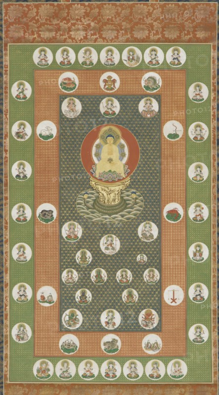 Star Mandala, Edo period, 1615-1868. Creator: Unknown.