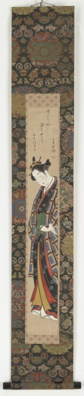 Tall woman standing, Edo period, ca. 1753-1760. Creator: Unknown.