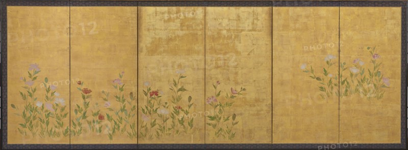 Pink and red poppies, Edo period, 1615-1868. Creator: Unknown.