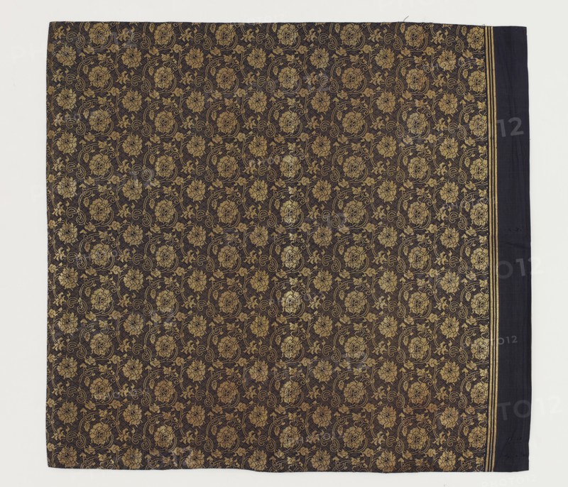 Brocade, silk, Edo period, 1615-1868. Creator: Unknown.