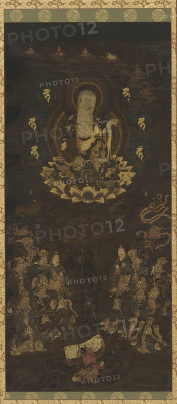 The Bosatsu Jizo and Ten Kings of Hell, Kamakura period, 1185-1333. Creator: Unknown.
