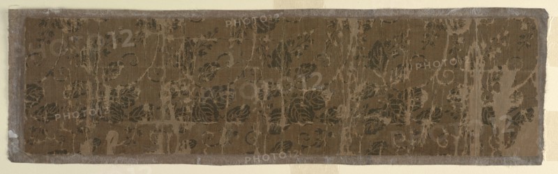 Fragment of a Buddhist robe (kesa), Momoyama or Edo period, late 16th-17th century. Creator: Unknown.
