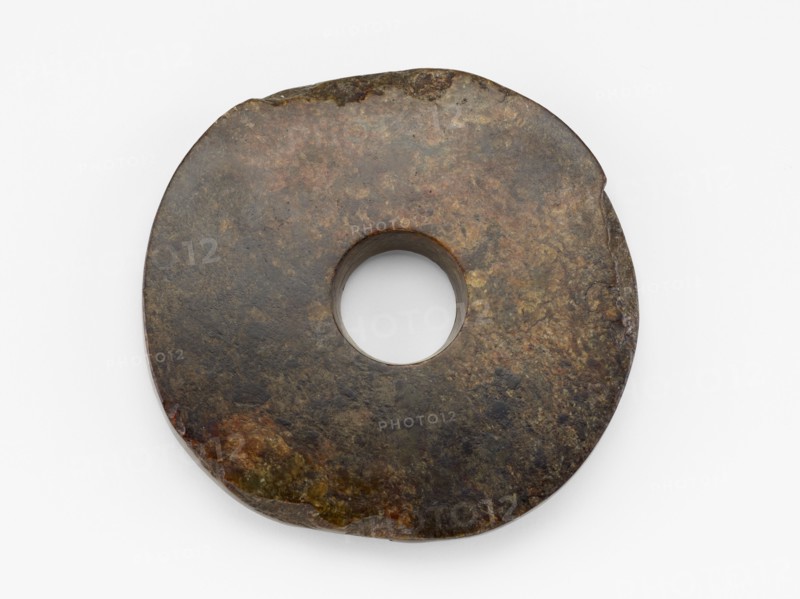 Disk (bi ?), Late Neolithic period, ca. 3300-2250 BCE. Creator: Unknown.