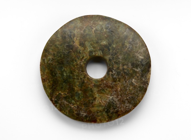 Disk (bi ?), Late Neolithic period, ca. 3300-2250 BCE. Creator: Unknown.
