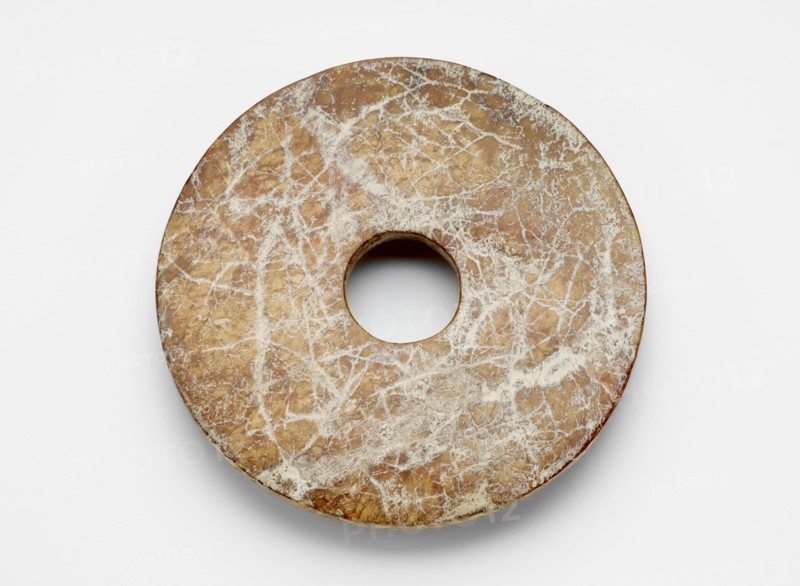 Disk (bi ?), Late Neolithic period, ca. 3300-2250 BCE. Creator: Unknown.