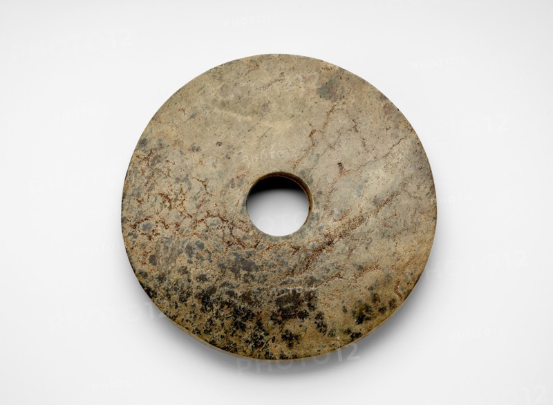 Disk (bi ?), Late Neolithic period, ca. 3300-2250 BCE. Creator: Unknown.
