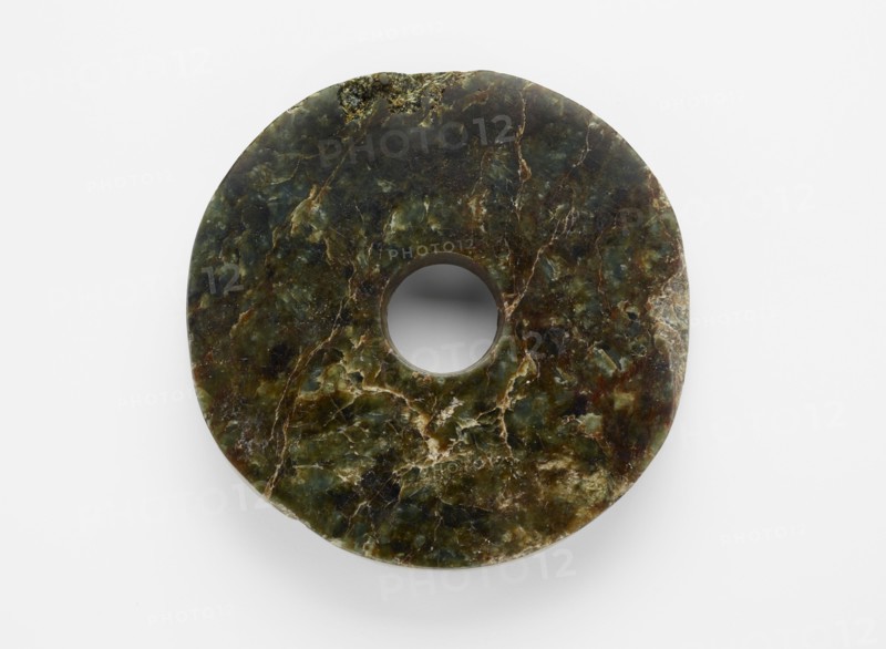 Disk (bi ?), Late Neolithic period, ca. 3300-2250 BCE. Creator: Unknown.