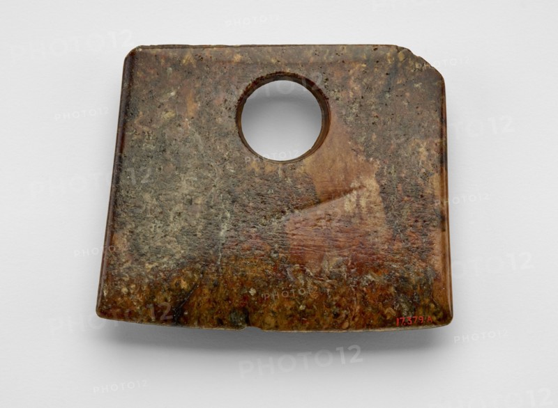 Axe (fu ?), Late Neolithic period, ca. 3300-2250 BCE. Creator: Unknown.