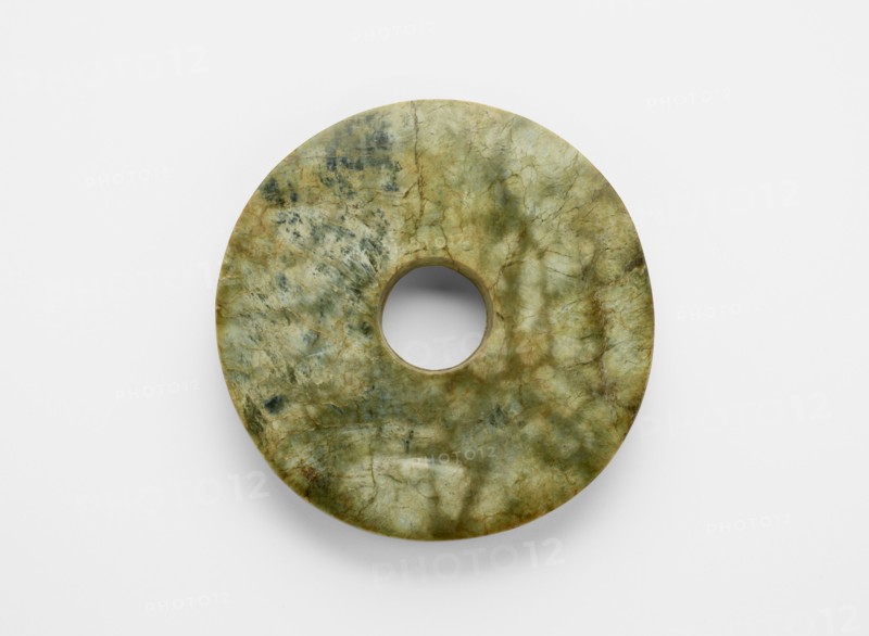 Disk (bi ?), Late Neolithic period, ca. 3300-2250 BCE. Creator: Unknown;Unknown.