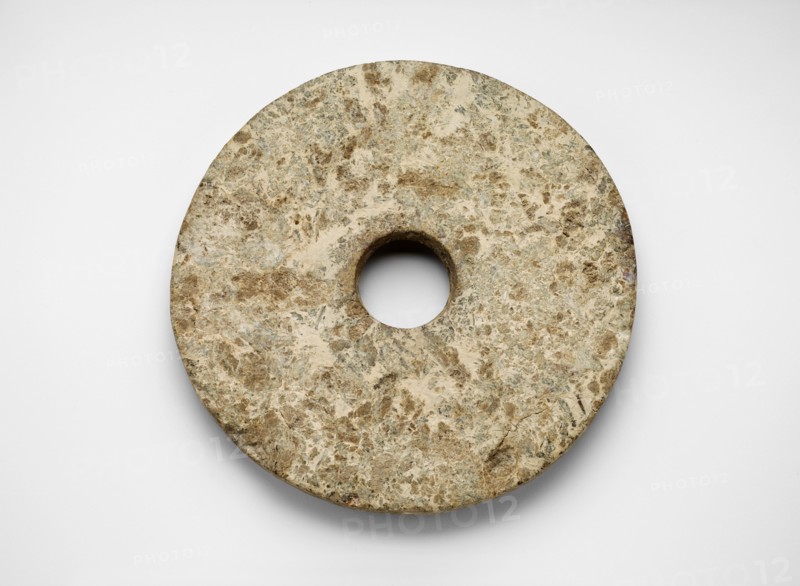 Disk (bi ?), Late Neolithic period, ca. 3300-2250 BCE. Creator: Unknown.