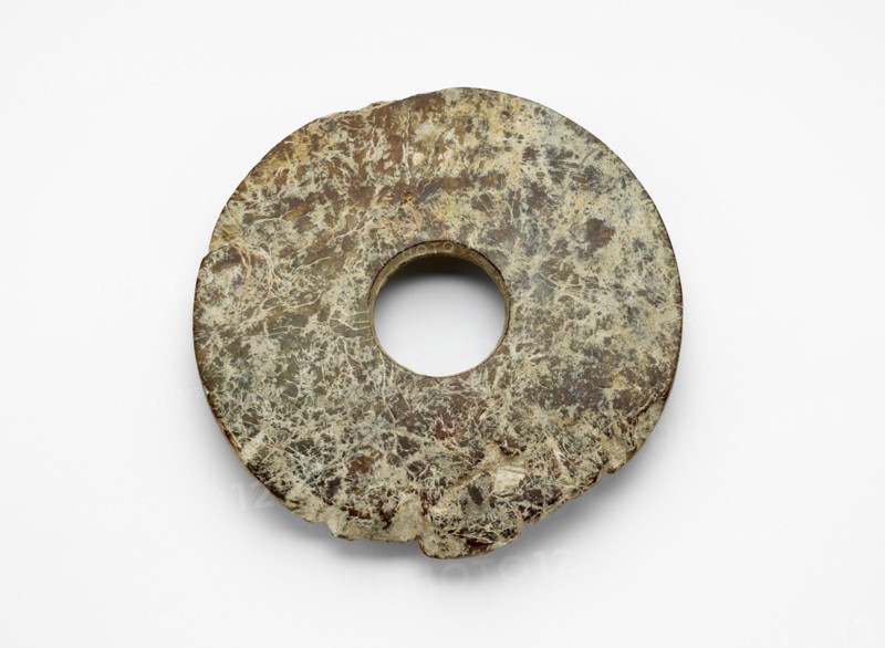 Disk (bi ?), Late Neolithic period, ca. 3300-2250 BCE. Creator: Unknown.
