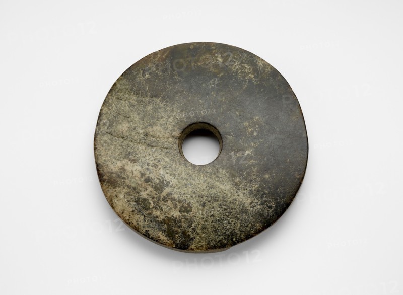 Disk (bi ?), Late Neolithic period, ca. 3300-2250 BCE. Creator: Unknown.