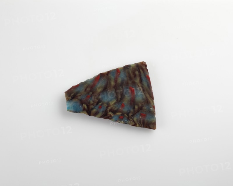 Fragment of inlay, Ptolemaic Dynasty or Roman period, 100 BCE-100 CE. Creator: Unknown.