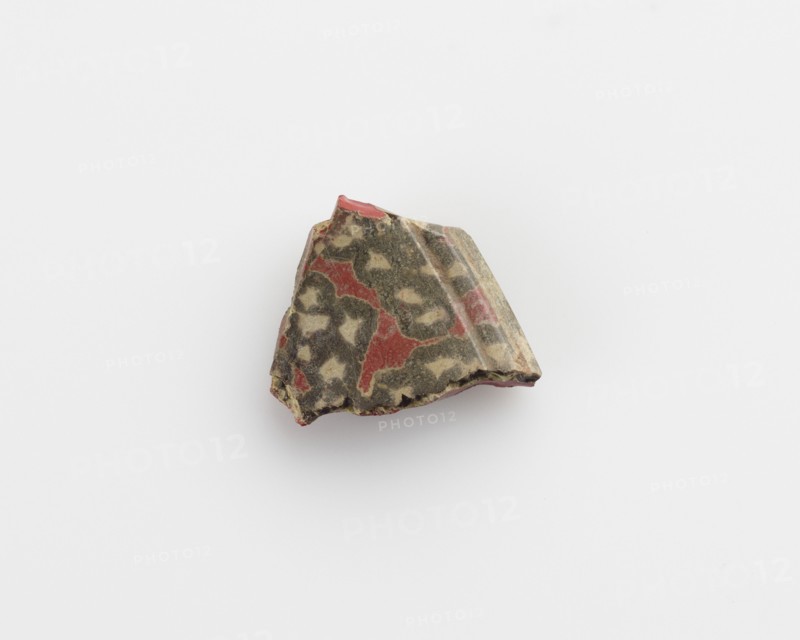 Rim fragment of a bowl or cup, Ptolemaic Dynasty or Roman period, 200 BCE-100 CE. Creator: Unknown.