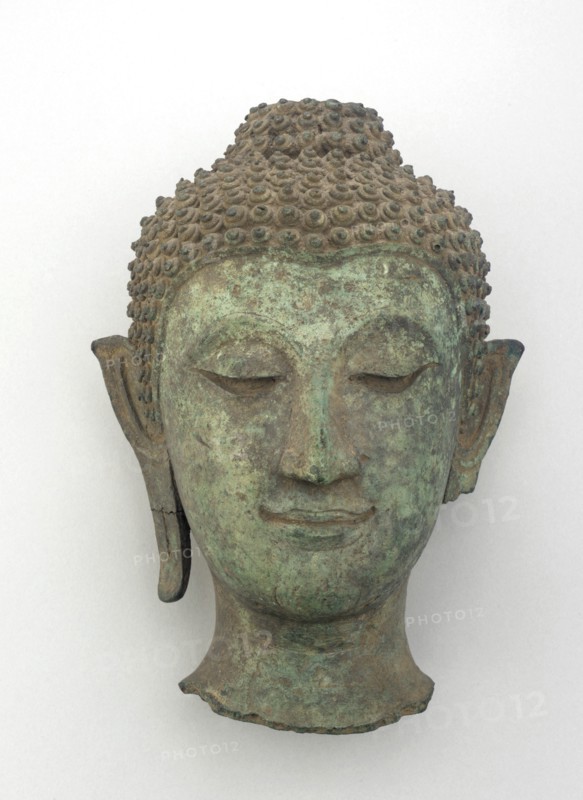 Head of a Buddha, Ayutthaya period, ca. 1700. Creator: Unknown.