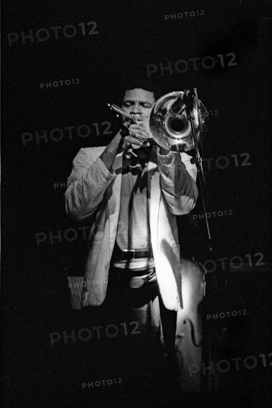 Robin Eubanks, Ronnie Scott’s Jazz Club, Soho, London, May 1990. Creator: Brian O'Connor.