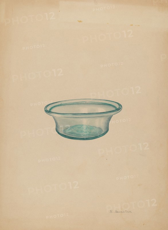 Bowl, 1935/1942. Creator: Nicholas Amantea.