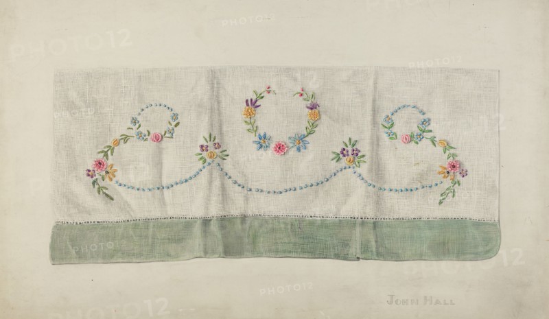 Towel, 1935/1942. Creator: John Hall.