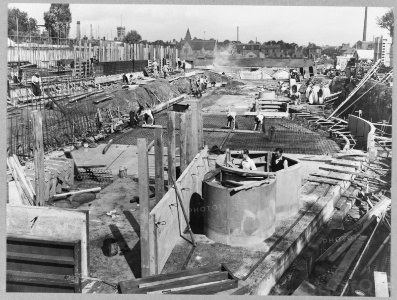 Coventry Cathedral, Priory Street, Coventry, 06/09/1955. Creator: John Laing plc.