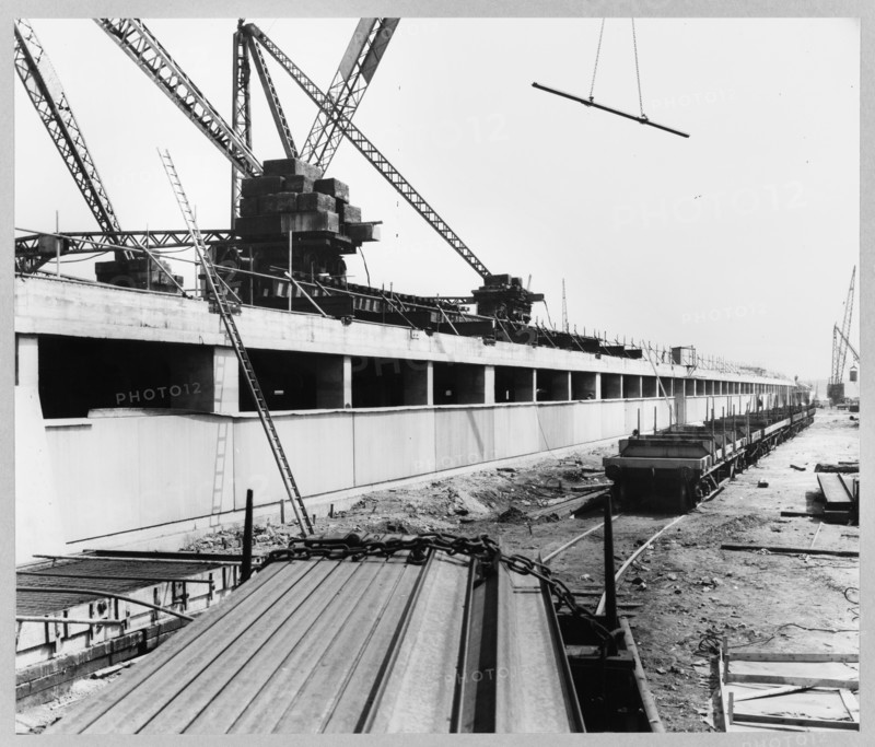 Ford Motor Company Works, Thames Foundry, Dagenham, Havering, GLA, 30/05/1956. Creator: John Laing plc.