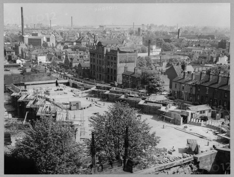 Coventry Cathedral, Priory Street, Coventry, 06/05/1957. Creator: John Laing plc.