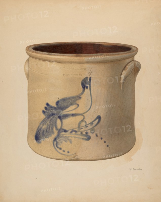 Crock, c. 1939. Creator: Nicholas Amantea.