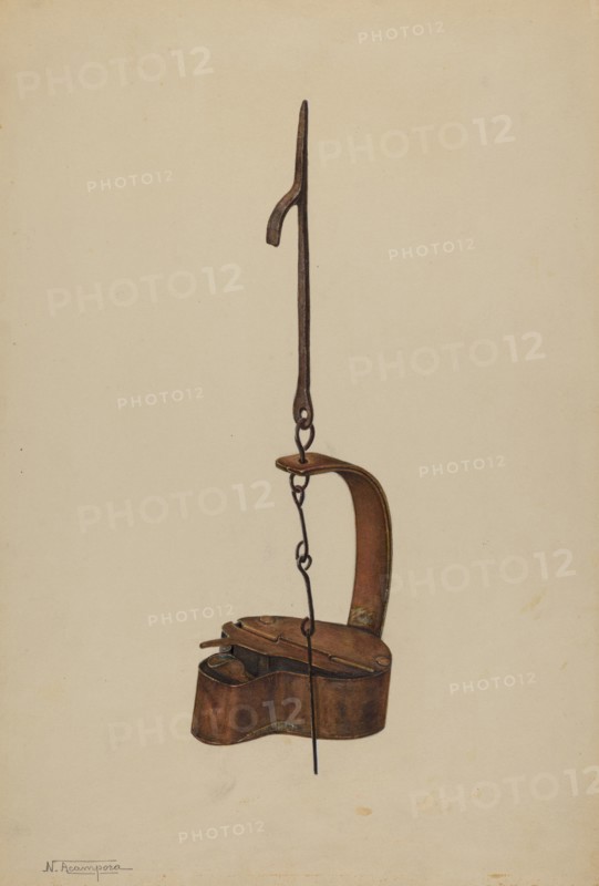 Betty Lamp, c. 1939. Creator: Nicholas Acampora.
