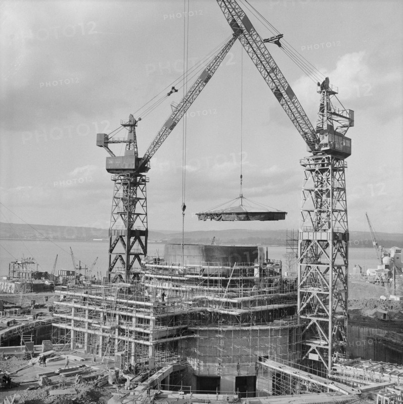 Berkeley Power Station, Berkeley, Ham and Stone, Stroud, Gloucestershire, 12/02/1958. Creator: John Laing plc.