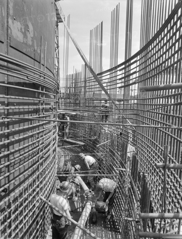 Berkeley Power Station, Berkeley, Ham and Stone, Stroud, Gloucestershire, 29/04/1958. Creator: John Laing plc.
