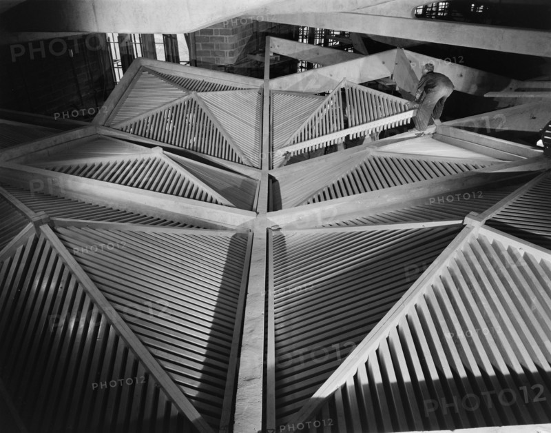 Coventry Cathedral, Priory Street, Coventry, 21/10/1960. Creator: John Laing plc.