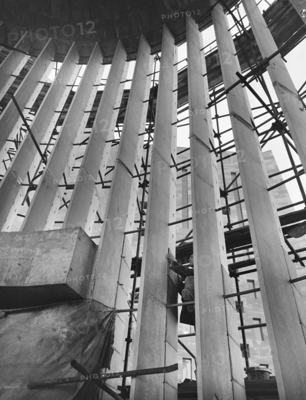 Coventry Cathedral, Priory Street, Coventry, 02/11/1961. Creator: John Laing plc.