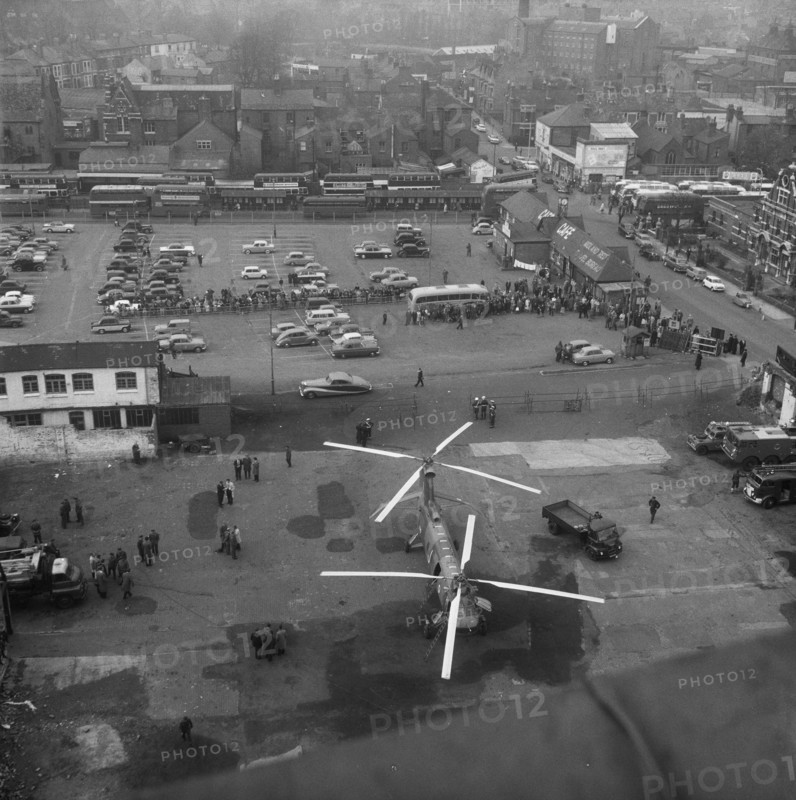 Coventry Cathedral, Priory Street, Coventry, 26/04/1962. Creator: John Laing plc.