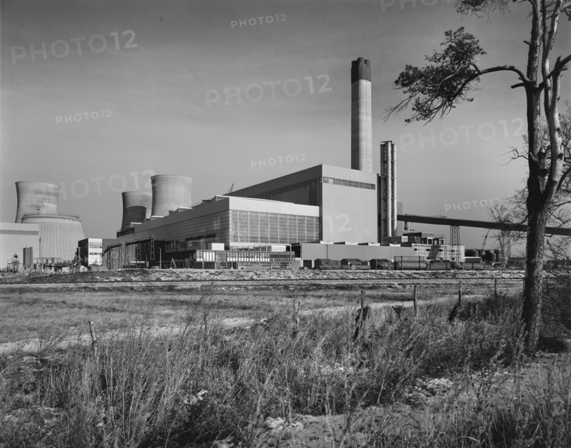Eggborough Power Station, A19, Eggborough, Selby, North Yorkshire, 30/11/1965. Creator: John Laing plc.